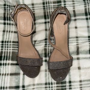 Charlotte Russe size 6 diamond heels. 3 inch heel